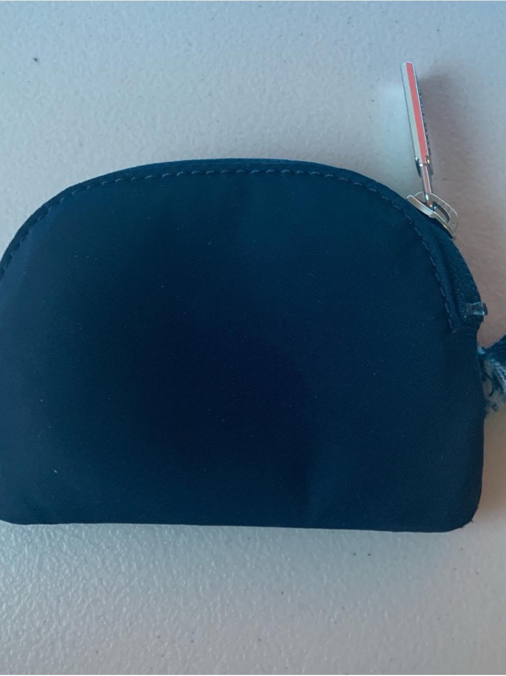 Lululemon Navy Zip Coin Pouch - Picture 2 of 3
